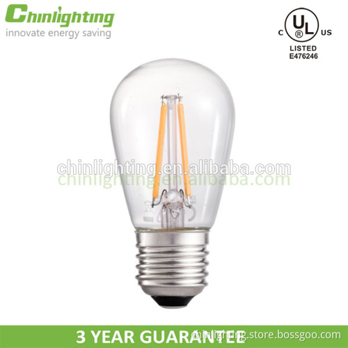 Newest product ST45 filament bulb dimmable led lamp, edison bulb